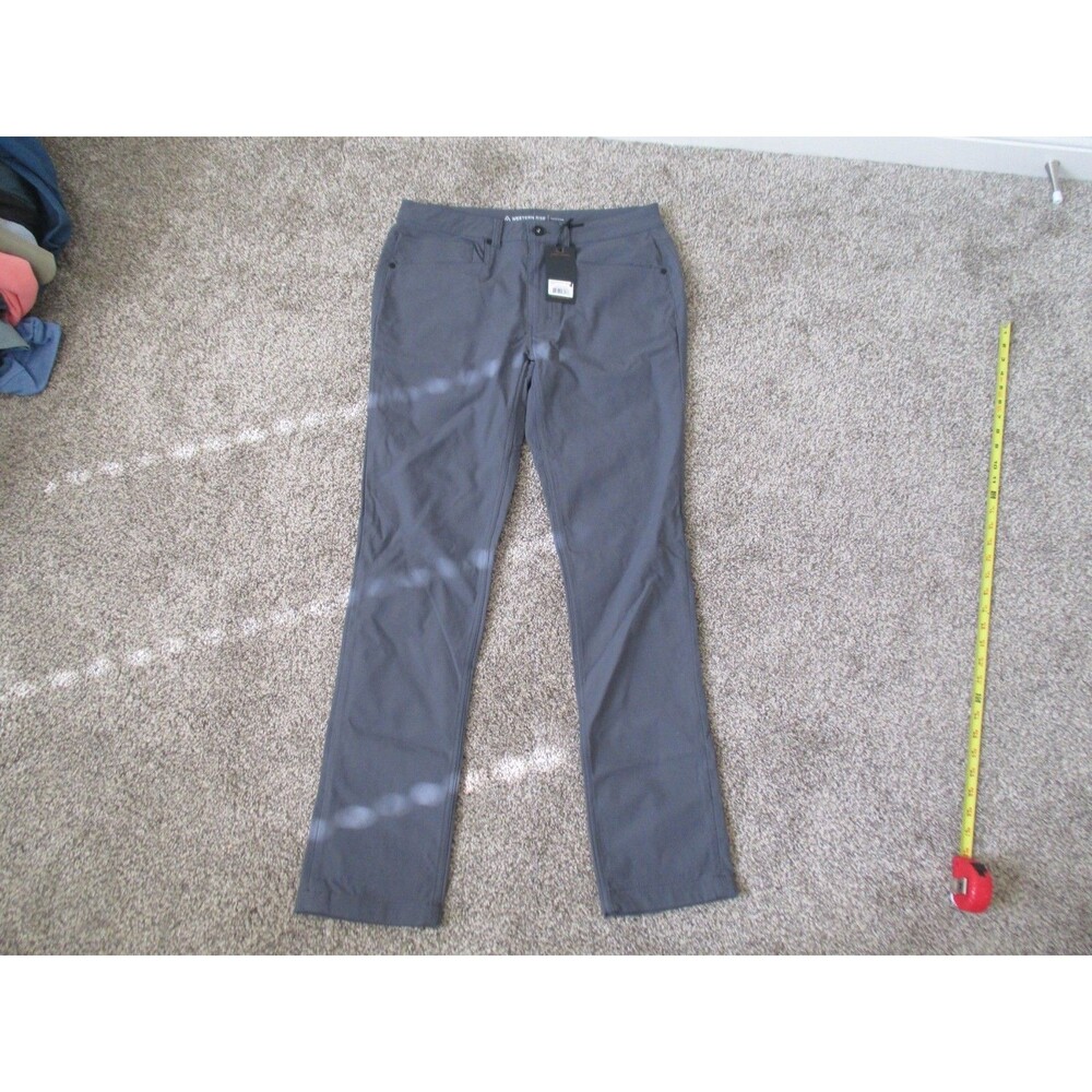Western Rise AT Slim Pants Mens 31x31 NWT Blue Grey